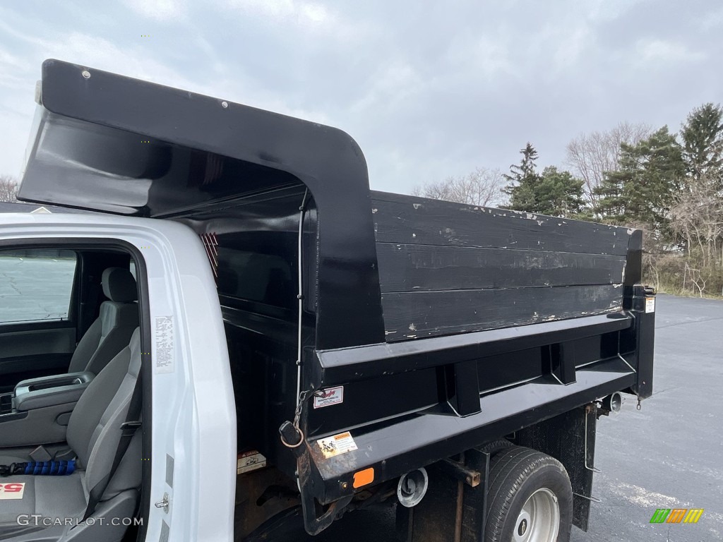 2019 Silverado 3500HD Work Truck Regular Cab 4x4 Dump Truck - Summit White / Dark Ash/Jet Black photo #32