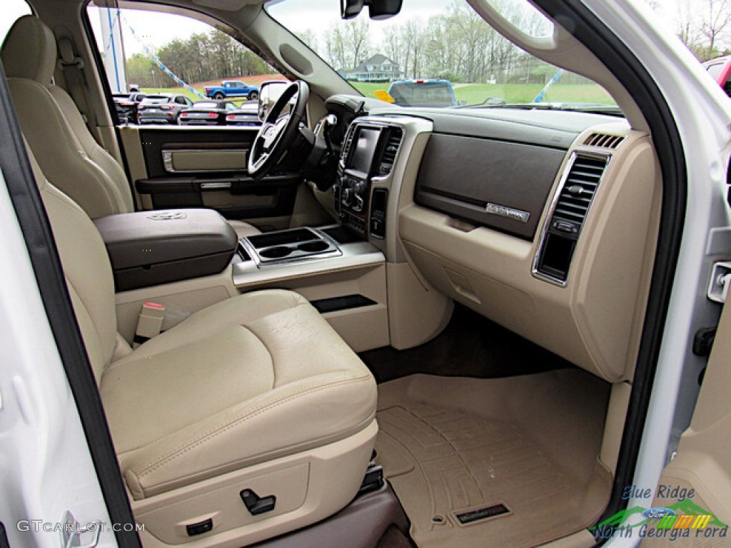 Canyon Brown/Light Frost Beige Interior 2015 Ram 2500 Laramie Crew Cab 4x4 Photo #144106647