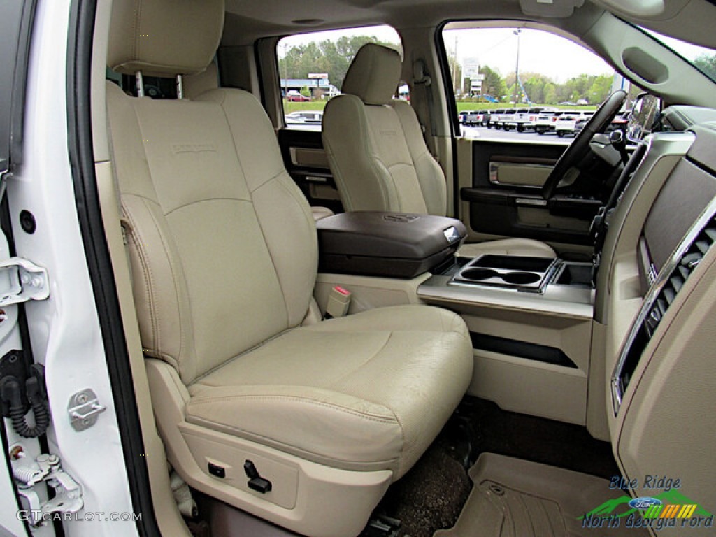 Canyon Brown/Light Frost Beige Interior 2015 Ram 2500 Laramie Crew Cab 4x4 Photo #144106653