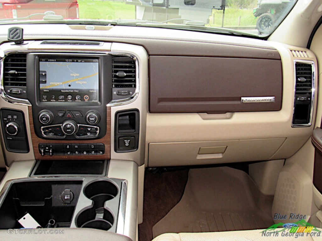 2015 2500 Laramie Crew Cab 4x4 - Bright White / Canyon Brown/Light Frost Beige photo #18