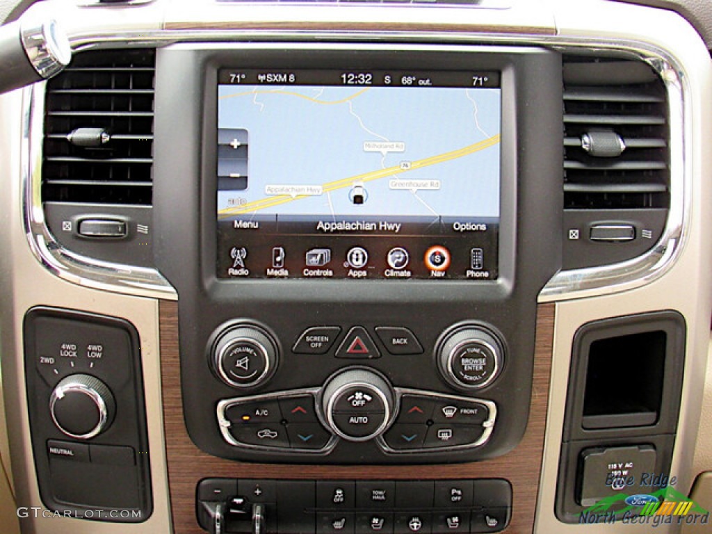 2015 Ram 2500 Laramie Crew Cab 4x4 Controls Photo #144106680
