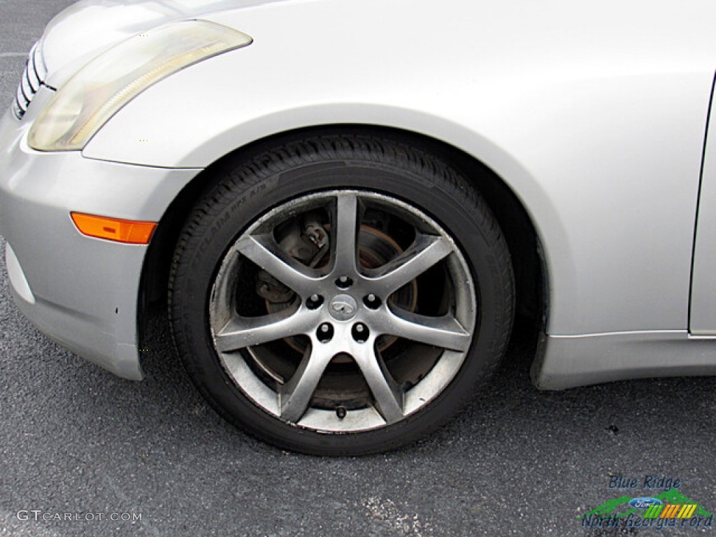 2003 G 35 Coupe - Brilliant Silver Metallic / Graphite photo #9