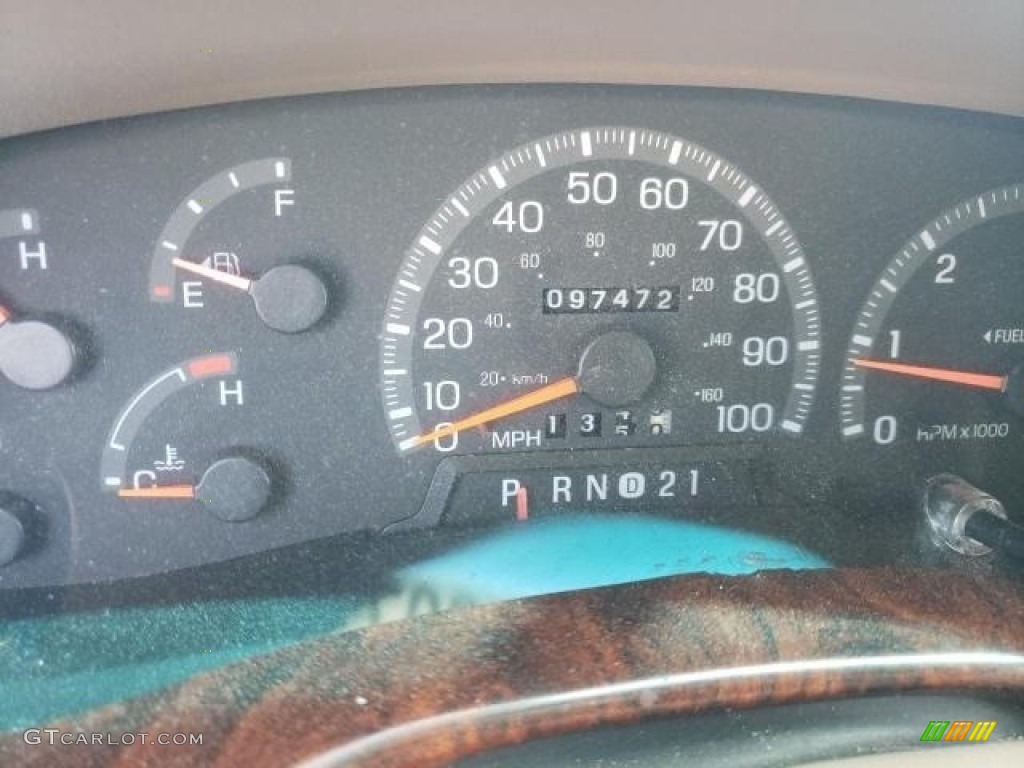 1998 Expedition XLT 4x4 - Black / Medium Prairie Tan photo #4