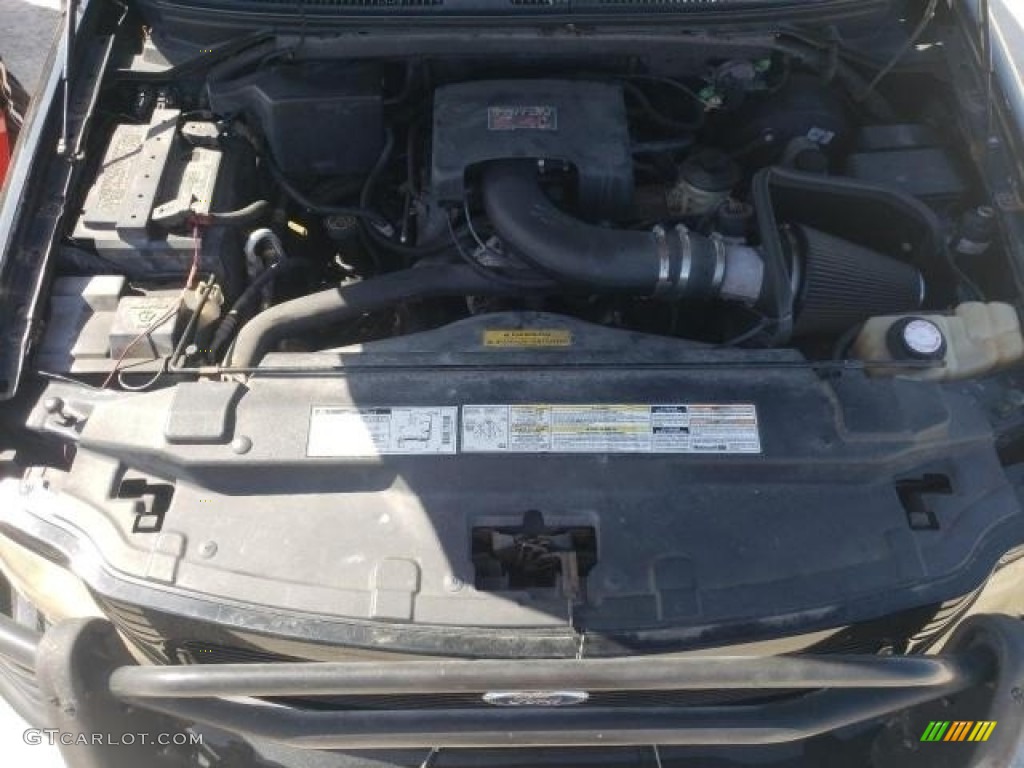 1998 Expedition XLT 4x4 - Black / Medium Prairie Tan photo #5