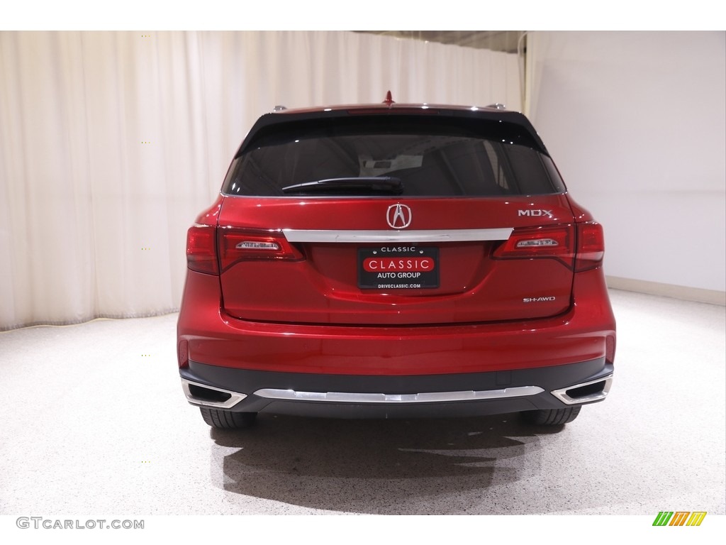 2019 MDX Technology SH-AWD - Performance Red Pearl / Parchment photo #21
