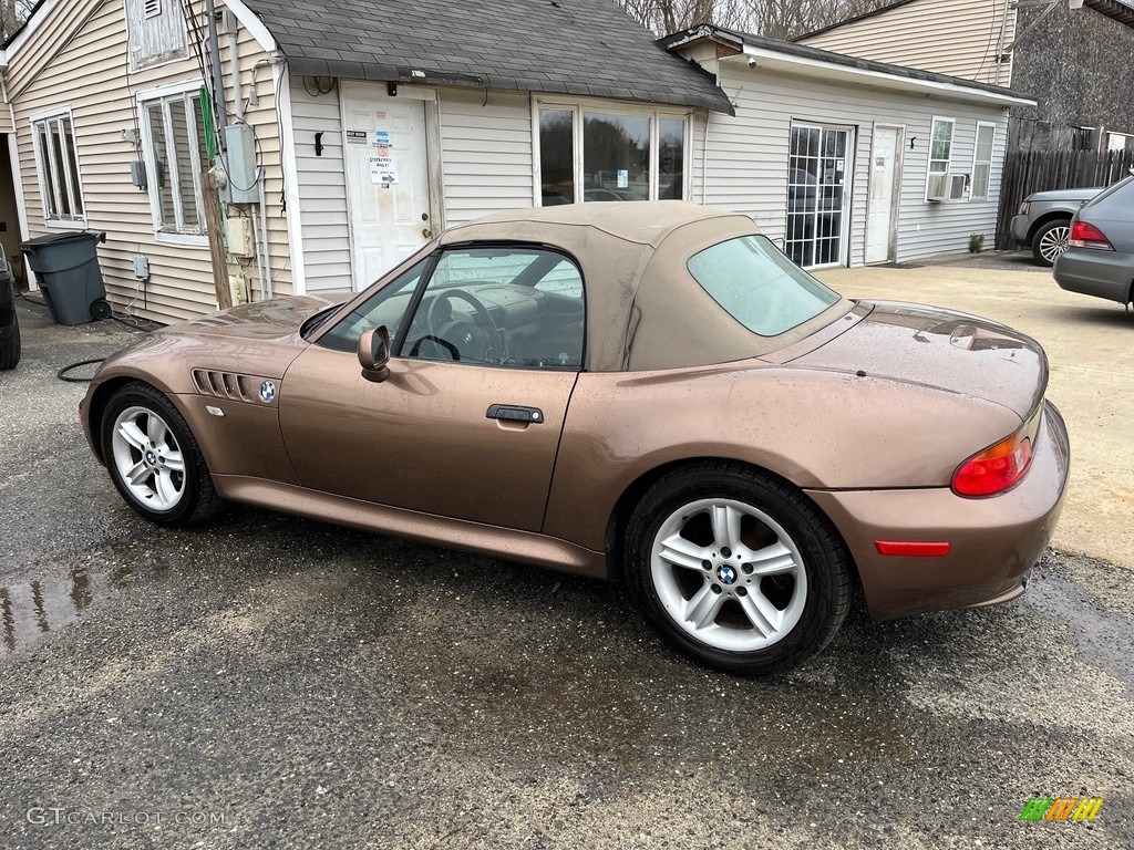 2000 Z3 2.3 Roadster - Impala Brown Metallic / Beige photo #6