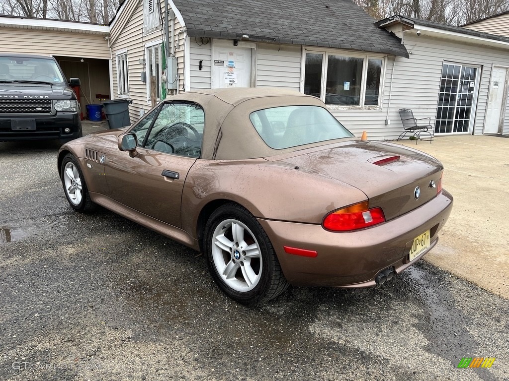 2000 Z3 2.3 Roadster - Impala Brown Metallic / Beige photo #7