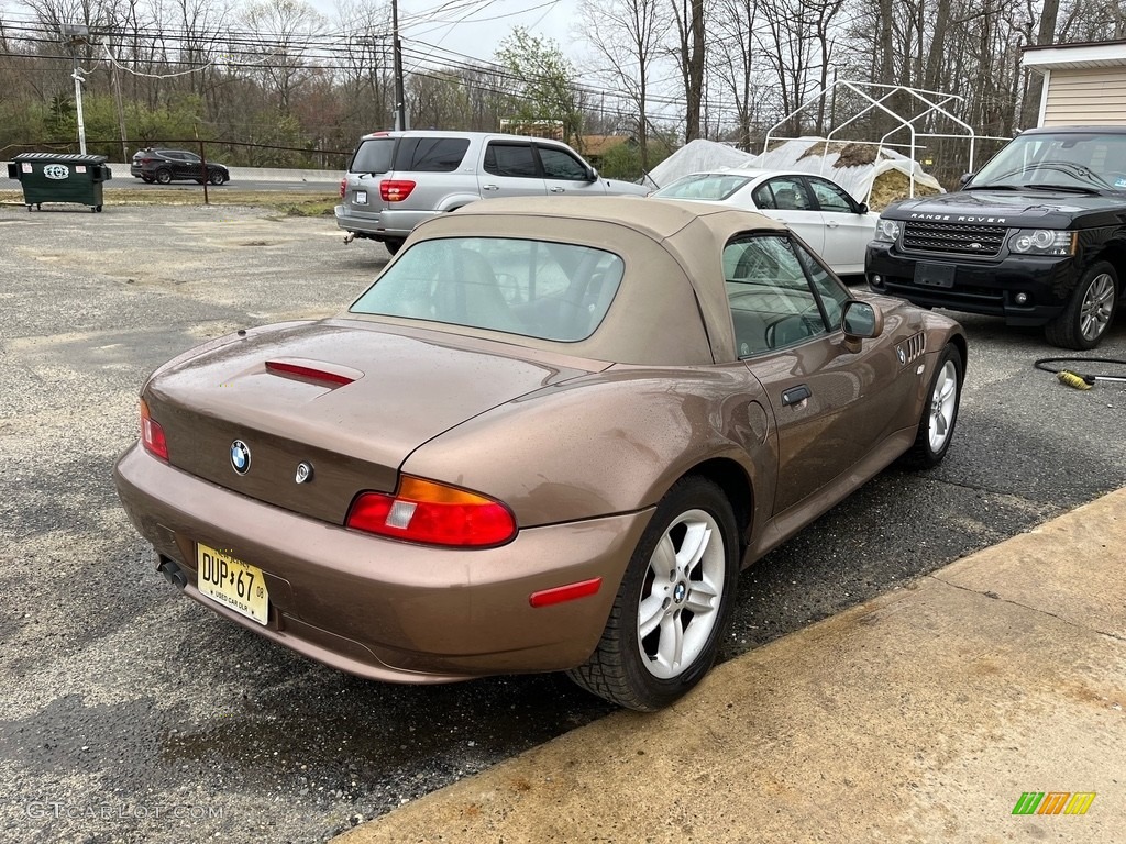 2000 Z3 2.3 Roadster - Impala Brown Metallic / Beige photo #9