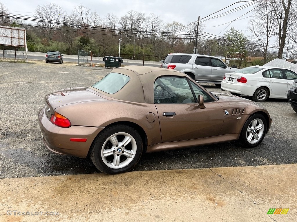 2000 Z3 2.3 Roadster - Impala Brown Metallic / Beige photo #10