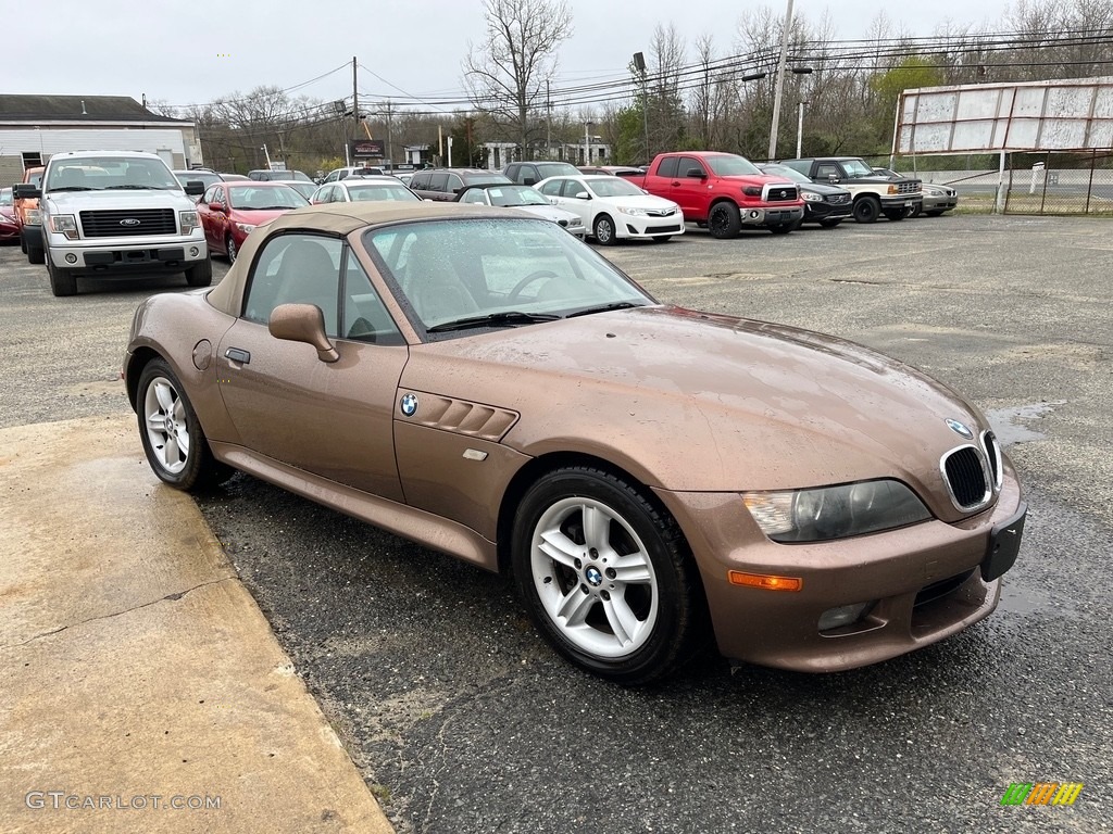 2000 Z3 2.3 Roadster - Impala Brown Metallic / Beige photo #13