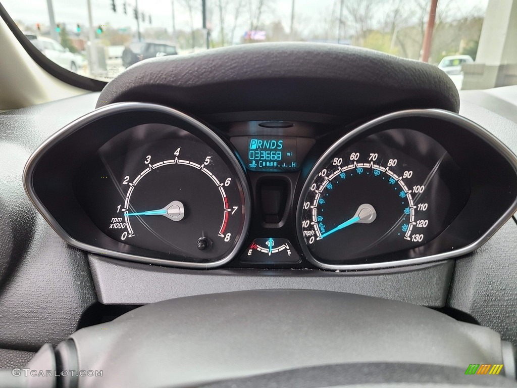 2019 Fiesta SE Sedan - Outrageous Green / Charcoal Black photo #11