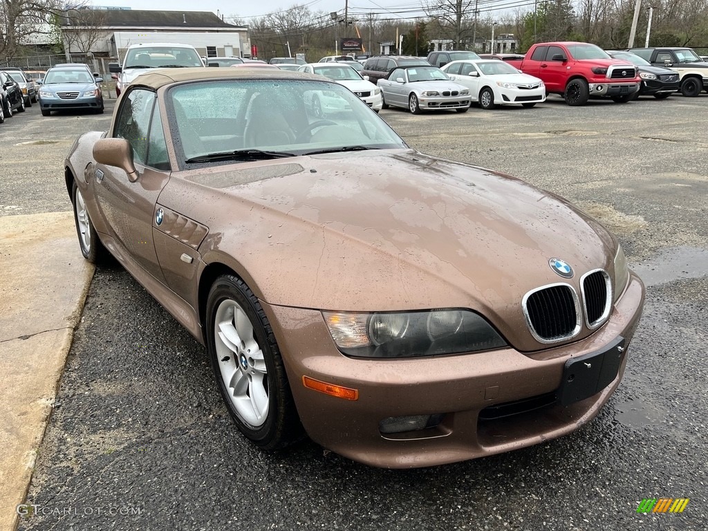 2000 Z3 2.3 Roadster - Impala Brown Metallic / Beige photo #14