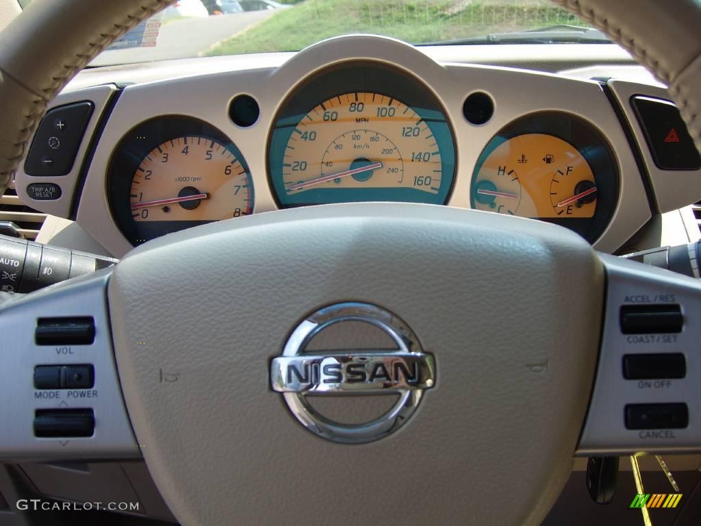 2003 Murano SL AWD - Luminous Gold Metallic / Cafe Latte photo #29