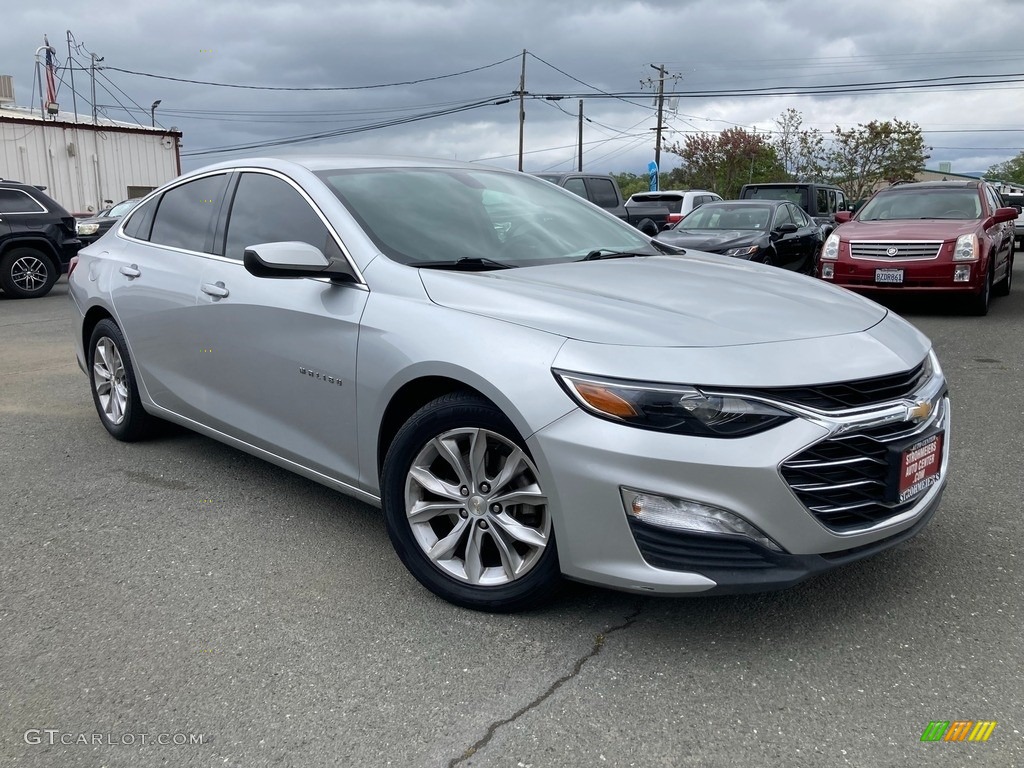 2019 Malibu LT - Silver Ice Metallic / Dark Atmosphere/Light Wheat photo #1