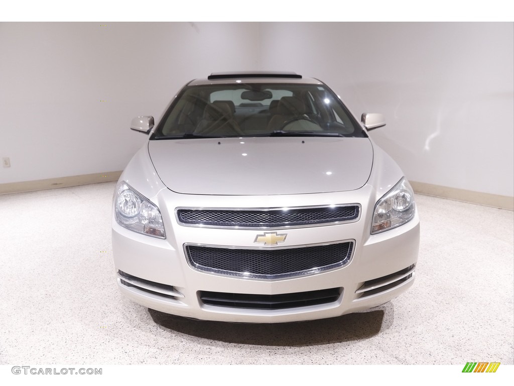 2009 Malibu LT Sedan - Gold Mist Metallic / Cocoa/Cashmere photo #2