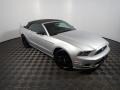 2014 Ingot Silver Ford Mustang V6 Convertible  photo #2