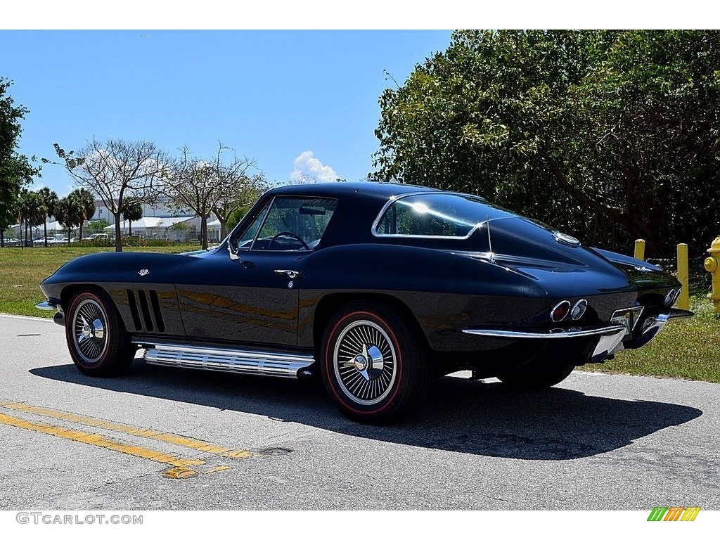 1966 Corvette Sting Ray Coupe - Tuxedo Black / Black photo #6