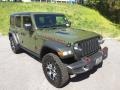 2021 Sarge Green Jeep Wrangler Unlimited Rubicon 4x4  photo #4