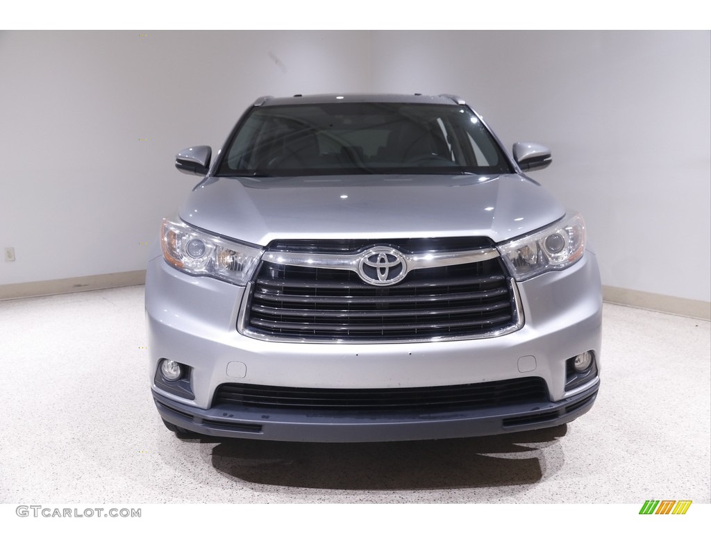 2016 Highlander XLE - Silver Sky Metallic / Black photo #2
