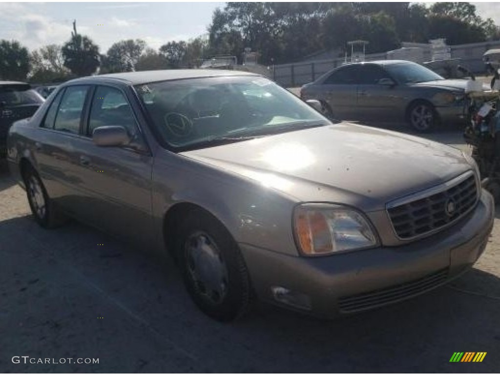 2001 DeVille DHS Sedan - Bronzemist / Neutral Shale photo #1