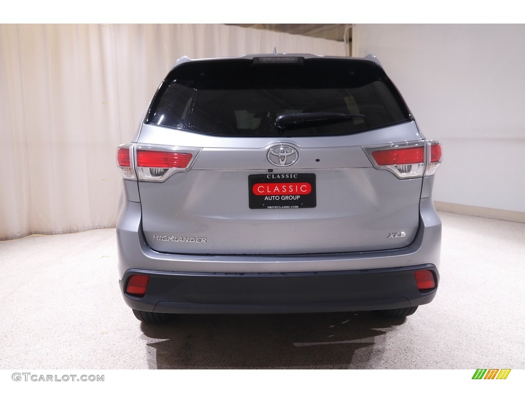 2016 Highlander XLE - Silver Sky Metallic / Black photo #20