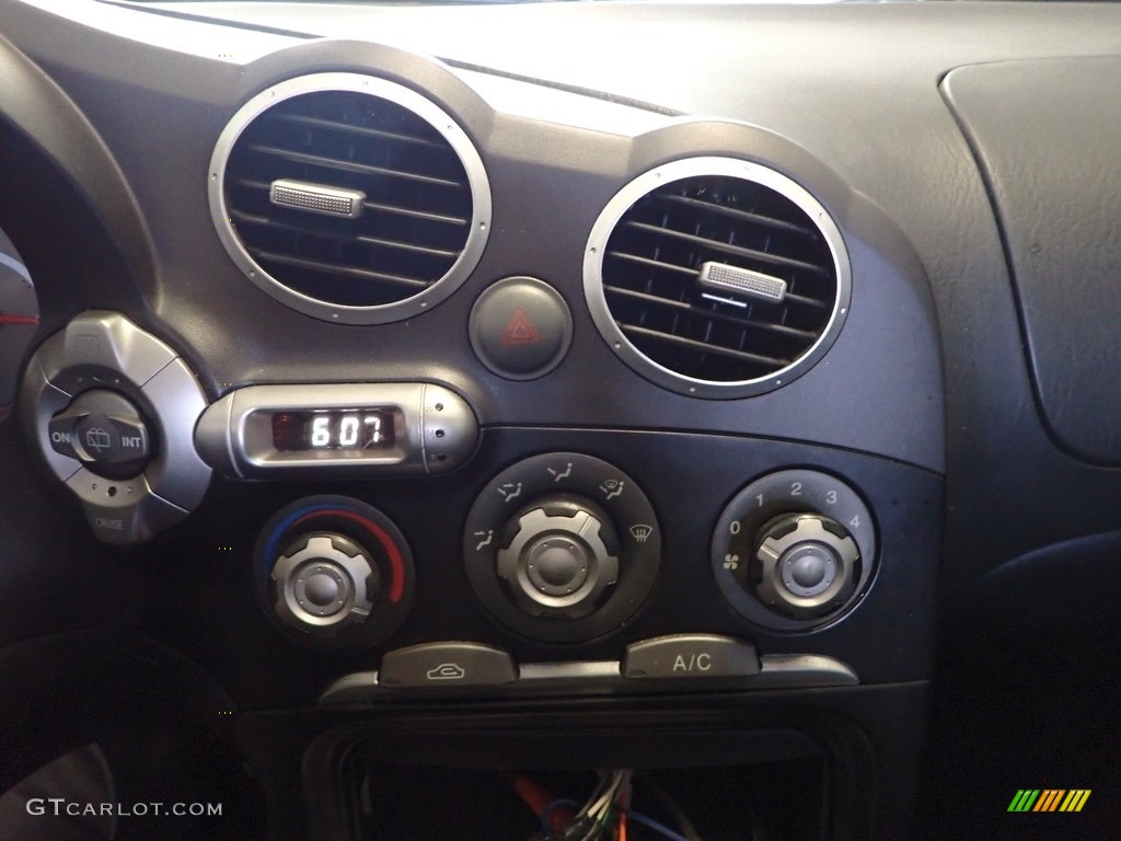 2001 Tiburon  - Jet Black / Black/Gray photo #11