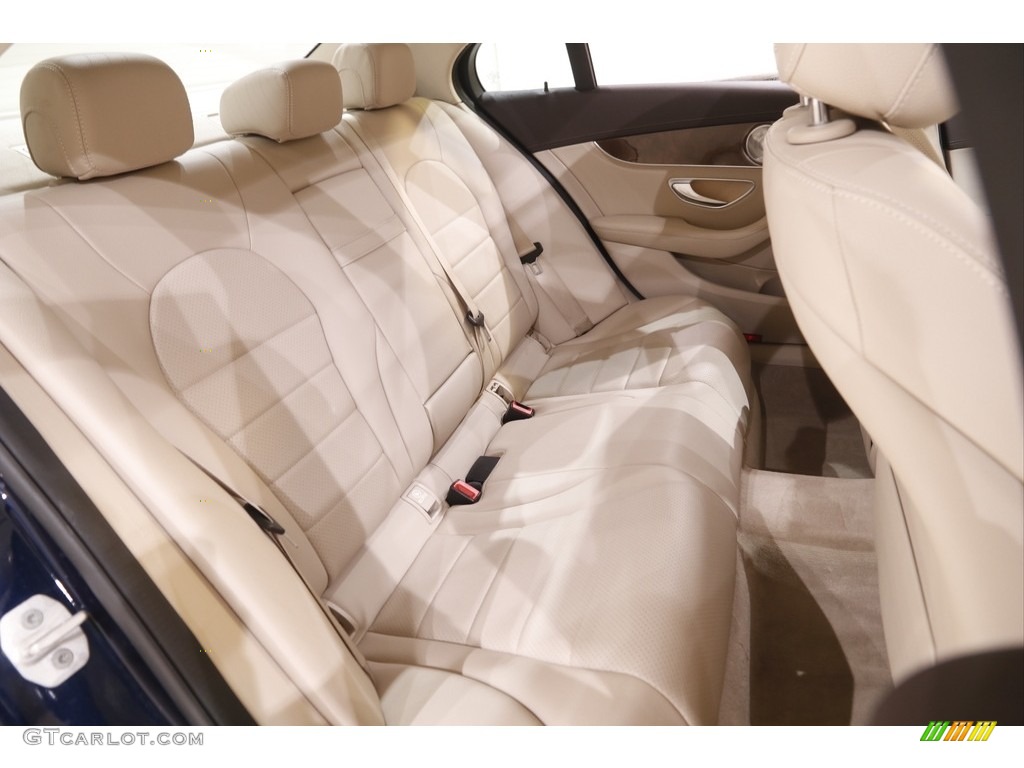 2016 C 300 4Matic Sedan - Lunar Blue Metallic / Silk Beige/Black photo #18