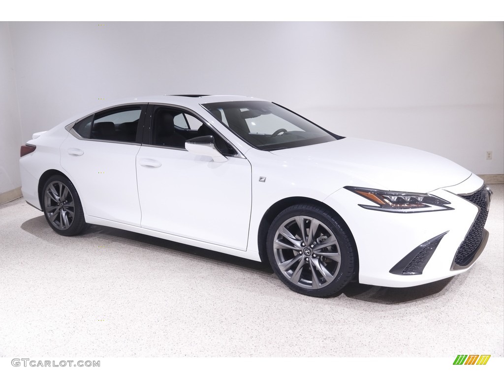 2019 ES 350 F Sport - Ultra White / Black photo #1