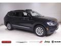Deep Black Pearl 2018 Volkswagen Tiguan SE 4MOTION