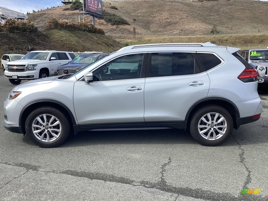 Brilliant Silver 2017 Nissan Rogue SV Exterior Photo #144117433