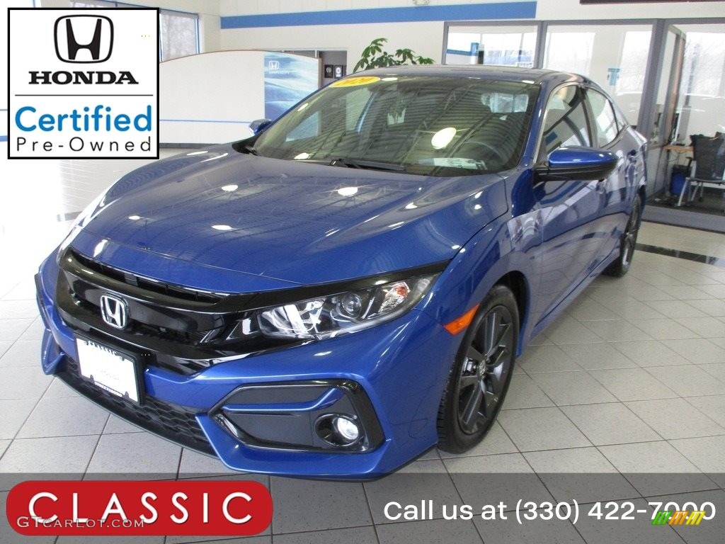 Aegean Blue Metallic Honda Civic