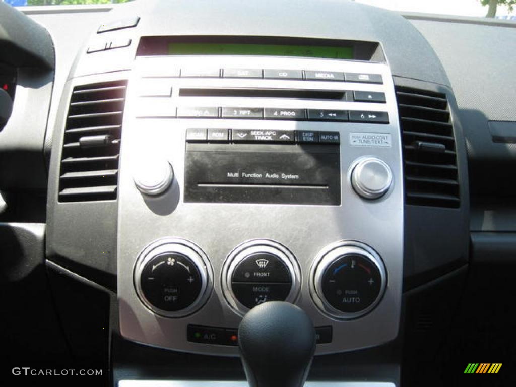 2007 MAZDA5 Grand Touring - Whitewater Pearl Mica / Black photo #15