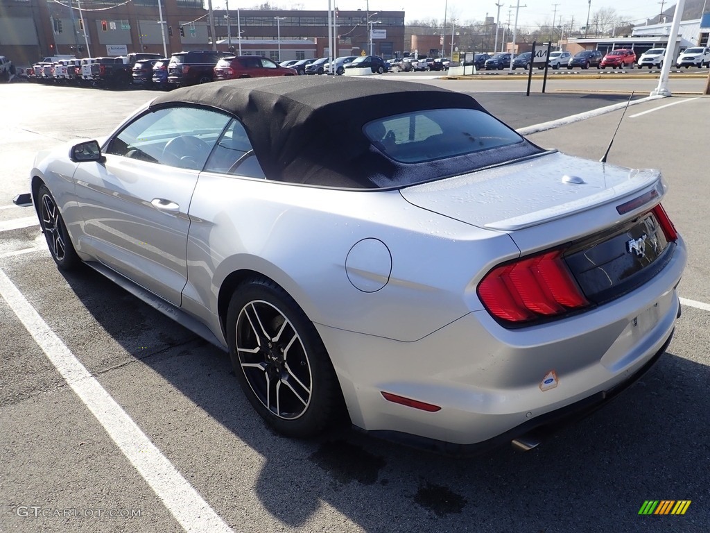 2018 Mustang EcoBoost Premium Convertible - Ingot Silver / Tan photo #4