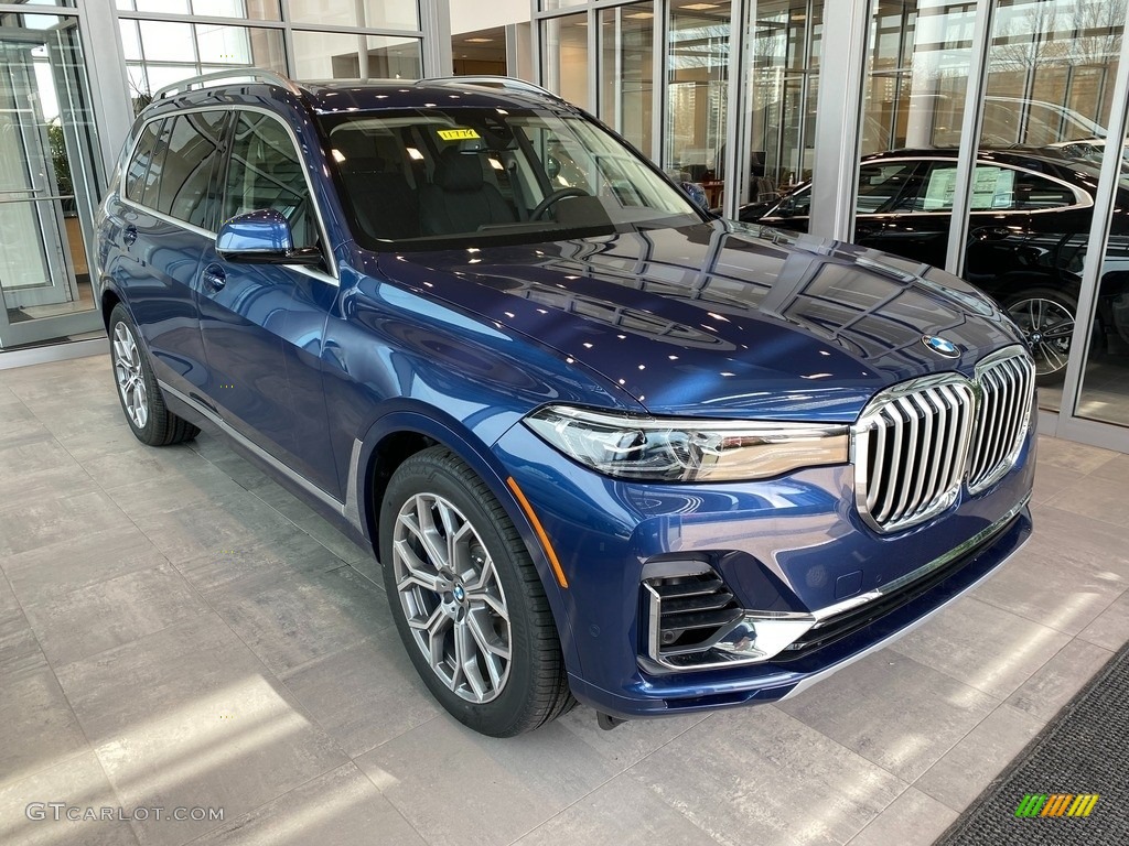 2022 X7 xDrive40i - Phytonic Blue Metallic / Black photo #1