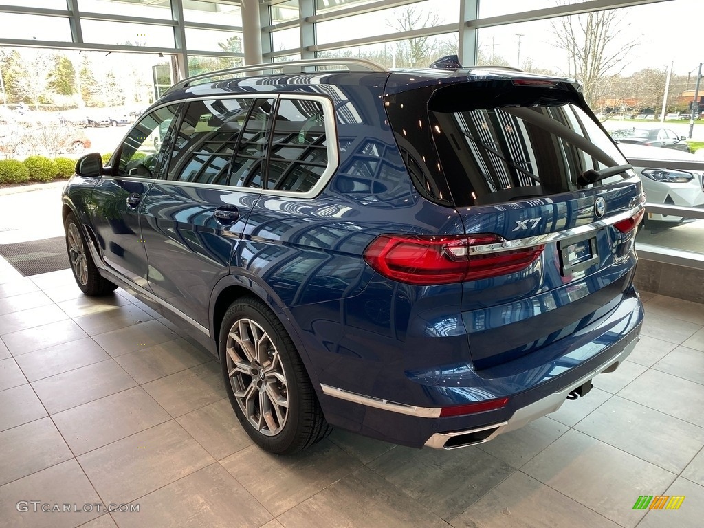 2022 X7 xDrive40i - Phytonic Blue Metallic / Black photo #2