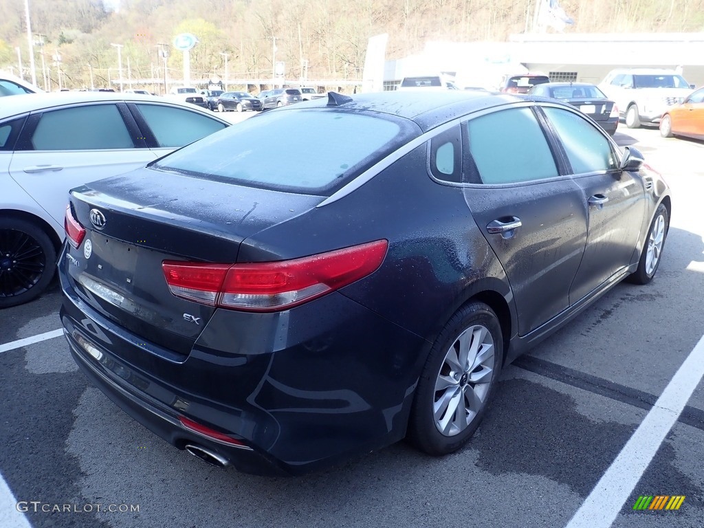 2016 Optima EX - Ebony Black / Black photo #2