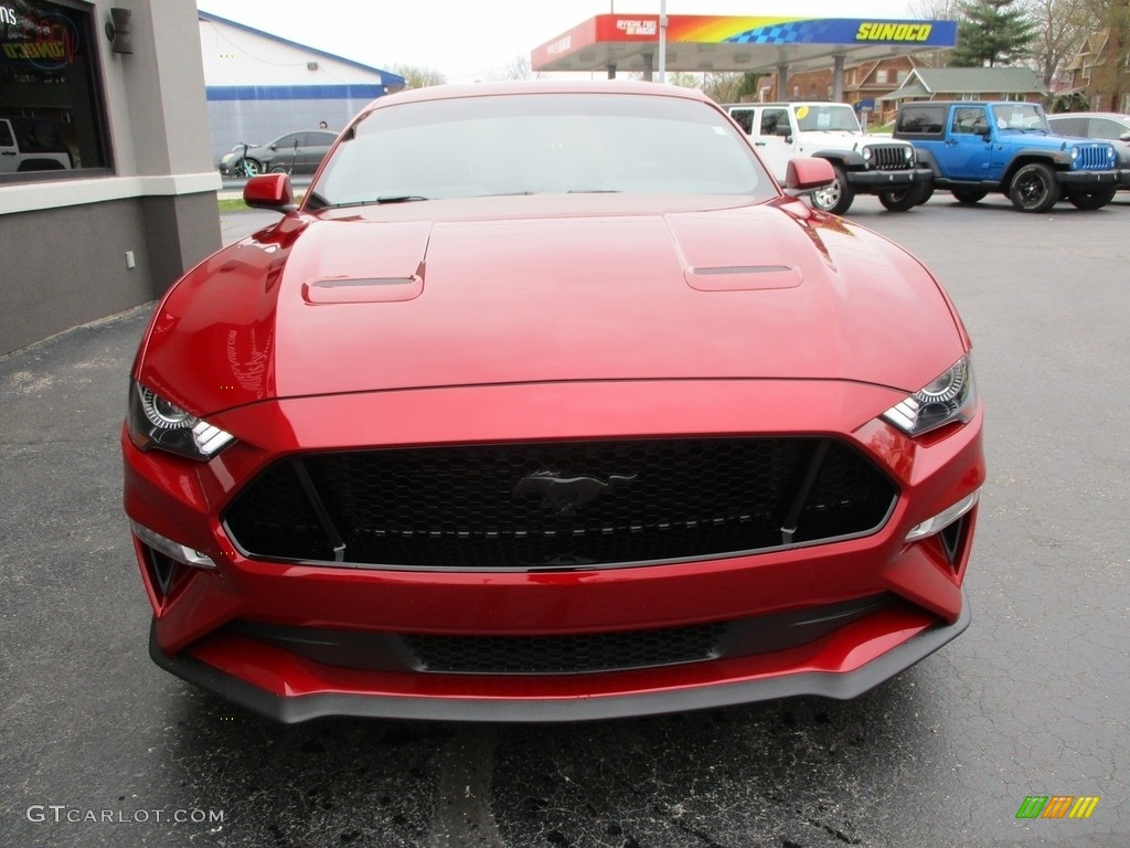2020 Mustang GT Fastback - Rapid Red / Ebony photo #26