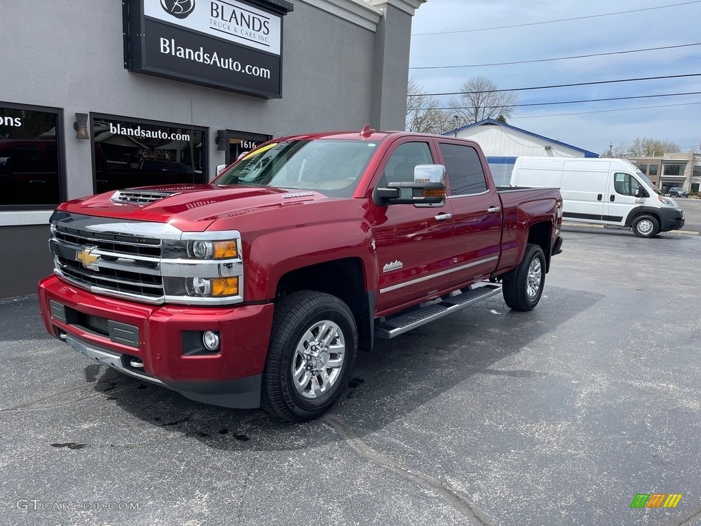 2018 Silverado 3500HD High Country Crew Cab 4x4 - Cajun Red Tintcoat / High Country Saddle photo #2