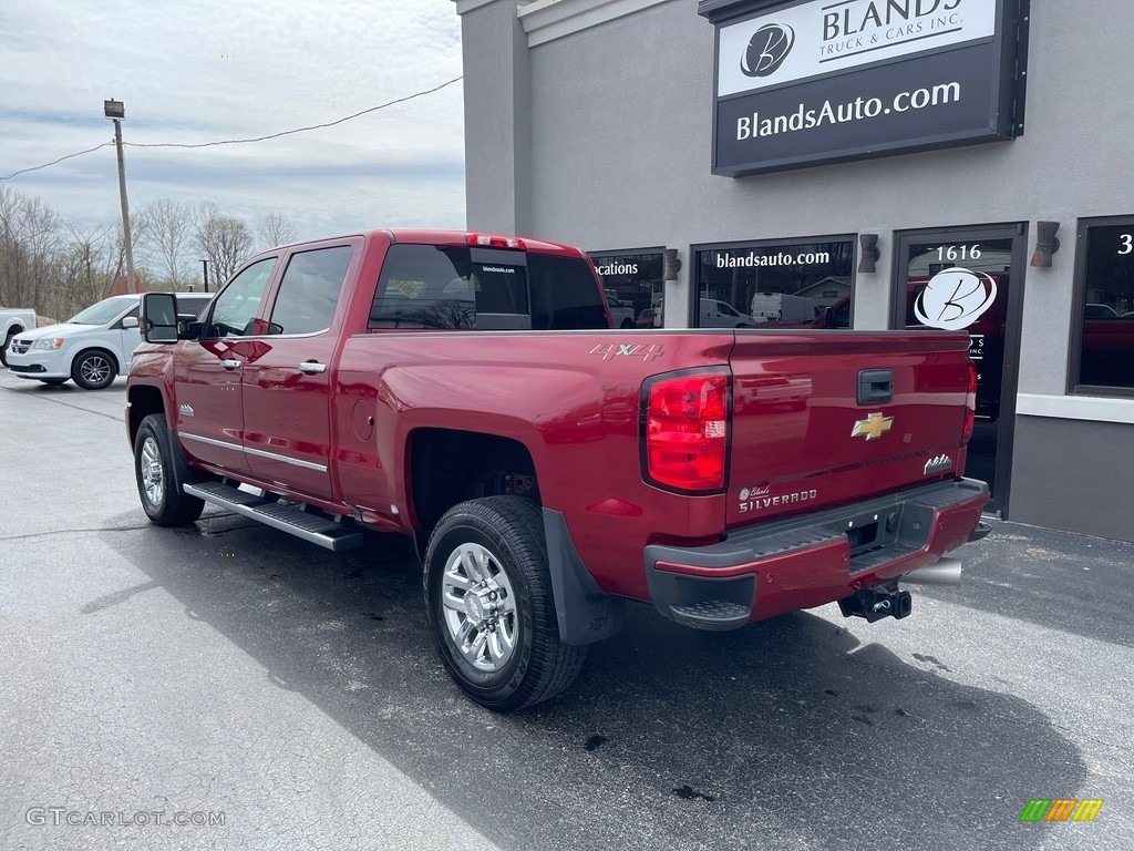 2018 Silverado 3500HD High Country Crew Cab 4x4 - Cajun Red Tintcoat / High Country Saddle photo #3