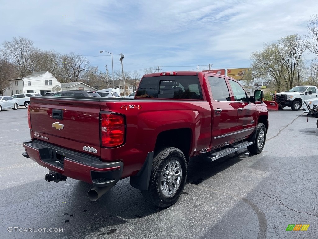 2018 Silverado 3500HD High Country Crew Cab 4x4 - Cajun Red Tintcoat / High Country Saddle photo #4