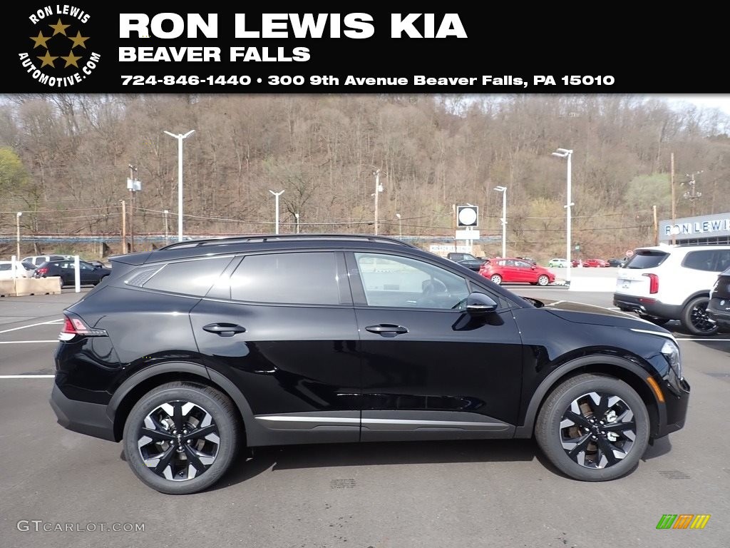 2023 Ebony Black Kia Sportage XLine AWD 144118881 Photo 16