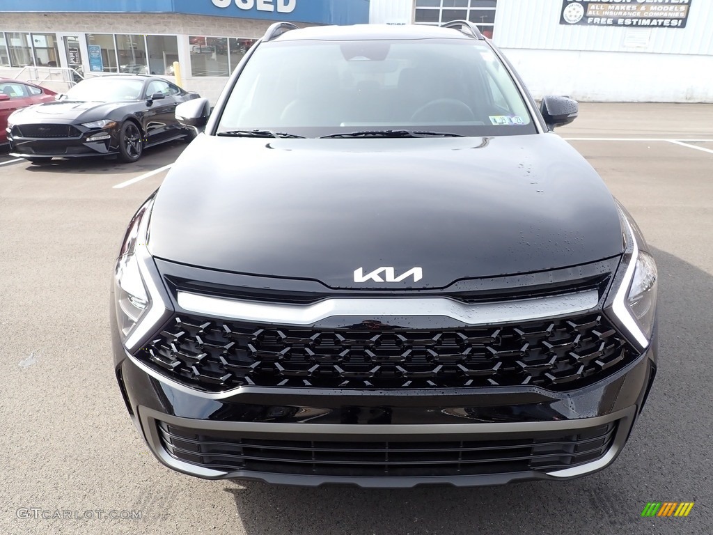 2023 Ebony Black Kia Sportage XLine AWD 144118881 Photo 3 GTCarLot