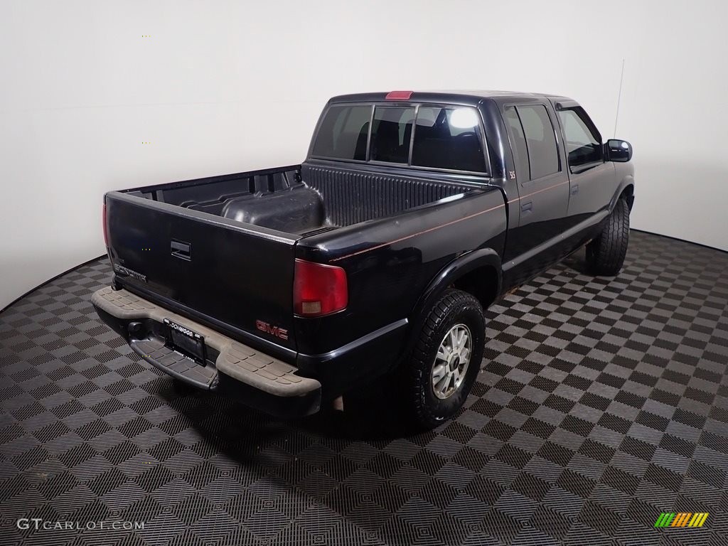 2002 Sonoma SLS Crew Cab 4x4 - Onyx Black / Graphite photo #13