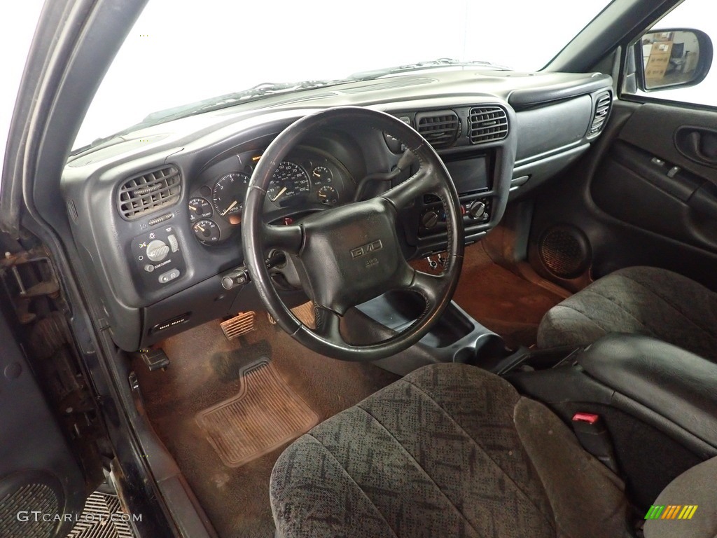 2002 Sonoma SLS Crew Cab 4x4 - Onyx Black / Graphite photo #14
