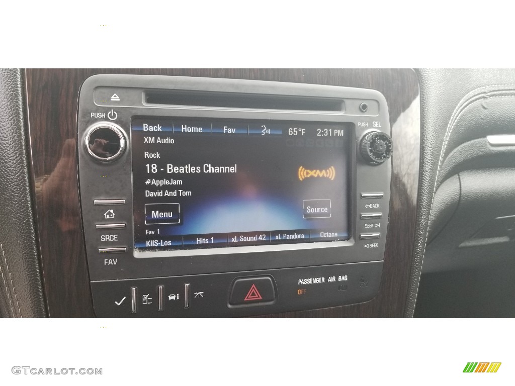 2015 Traverse LT AWD - Siren Red Tintcoat / Ebony photo #11