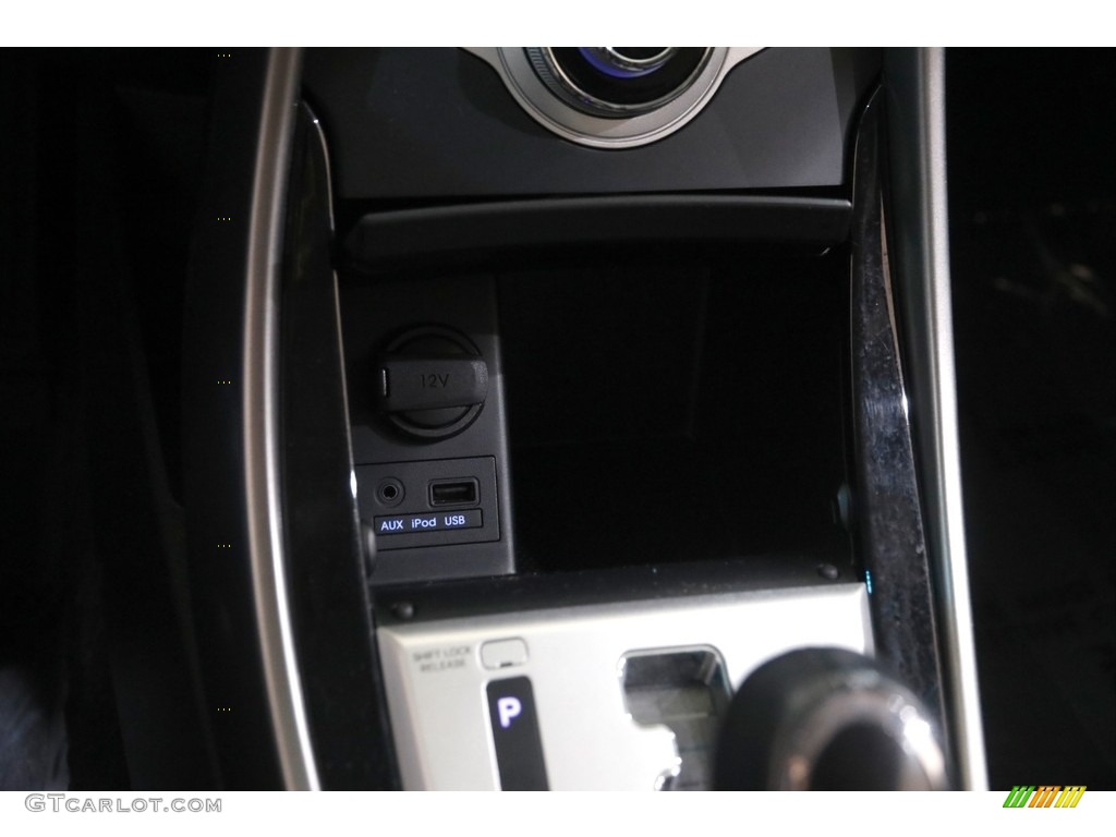 2012 Elantra Limited - Black Noir Pearl / Black photo #13