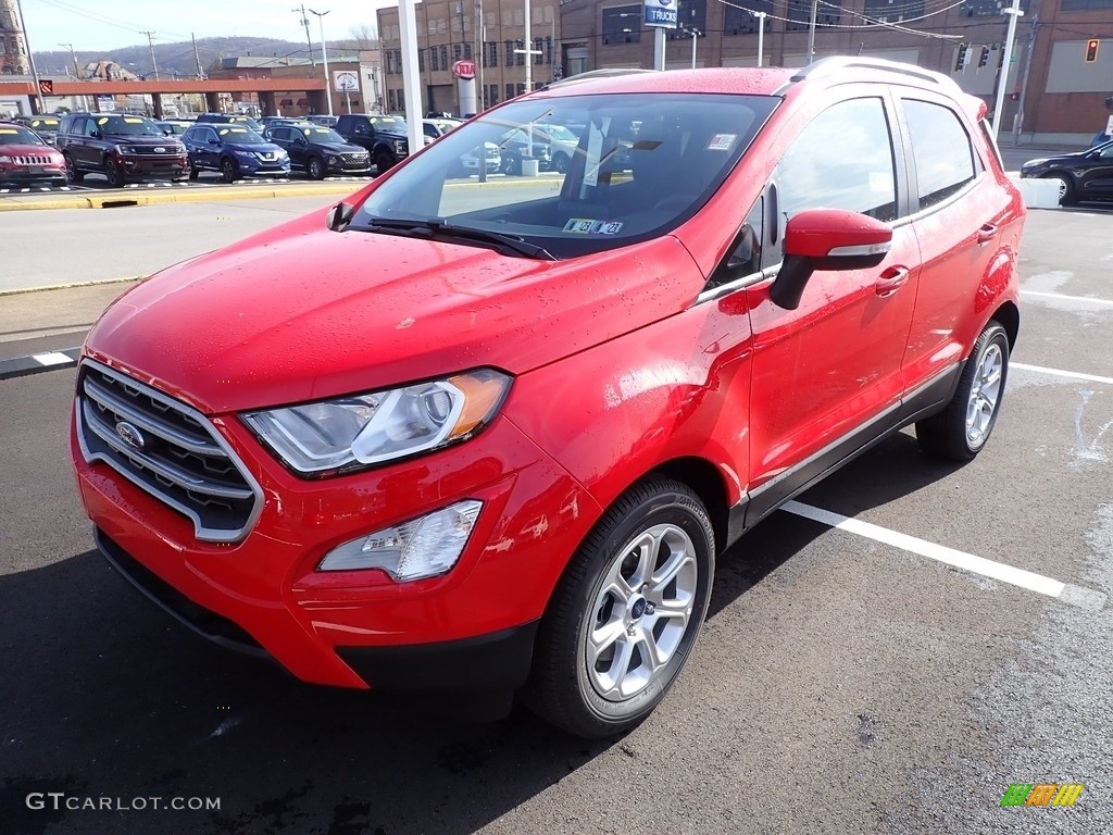 Race Red 2021 Ford EcoSport SE Exterior Photo #144121428