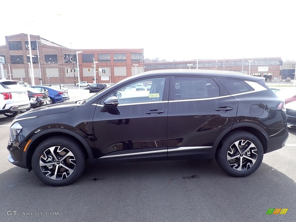 Ebony Black 2023 Kia Sportage EX AWD Exterior Photo #144121509