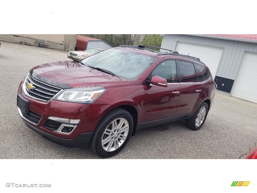 2015 Traverse LT AWD - Siren Red Tintcoat / Ebony photo #26