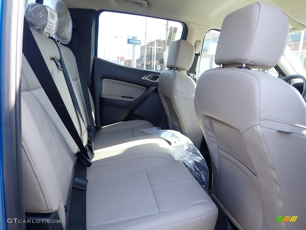 Ebony Interior 2022 Ford Ranger Lariat SuperCrew 4x4 Photo #144122094